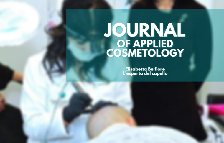 Pubblicazione Scientifica “”Journal of Applied Cosmetology”